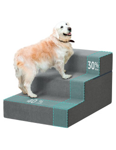 Escalera para Perros Grandes YENING 3 Escalones 83.8x50.8x45.7cm