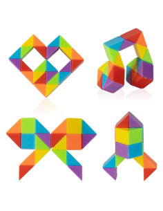 Cubo de Serpiente Mediano Ganowo - 4 Juguetes Sensoriales