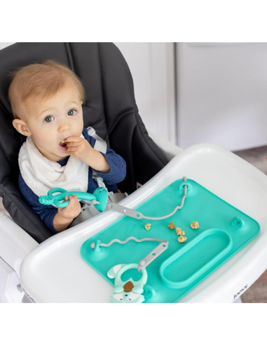 Mata de Silicona Busy Baby Beige - Ventosas Mejoradas 21.6x29.2cm