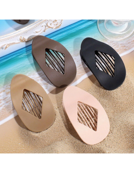 Clip de Cabello de Pico de Pato DNZPFU - 4 Piezas, 6x10 cm