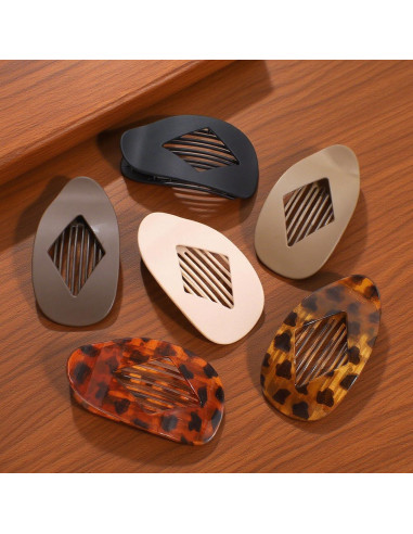 Clip de Cabello de Pico de Pato DNZPFU - 4 Piezas, 6x10 cm