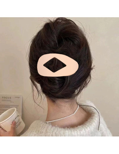 Clip de Cabello de Pico de Pato DNZPFU - 4 Piezas, 6x10 cm