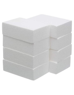 Bloques de Espuma Crafare 8 Piezas 15.24x10.16x5.08cm