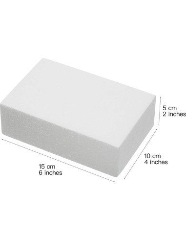 Bloques de Espuma Crafare 8 Piezas 15.24x10.16x5.08cm