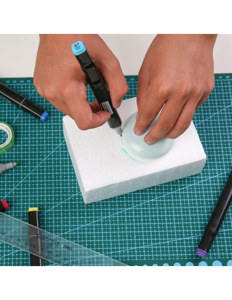 Bloques de Espuma Crafare 8 Piezas 15.24x10.16x5.08cm