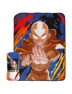 Manta Micro Raschel Avatar Fuerzas Naturales Northwest 117x152cm