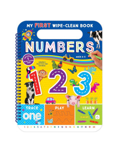 My First Wipe-Clean: Numbers-Teacher-Approved Activities to Help Kids Trace, Write, and Learn Numbers and First Words