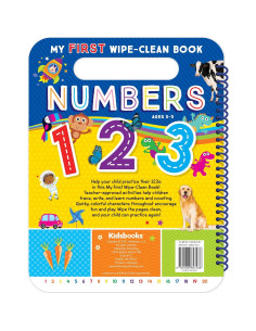 My First Wipe-Clean: Numbers-Teacher-Approved Activities to Help Kids Trace, Write, and Learn Numbers and First Words 2