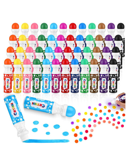 Set de 48 Marcadores de Bingo Crtiin 62.37 g Coloridos