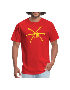 Camisa de Halloween Jimmy Neutron Spreadshirt - X-Large Roja