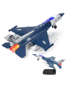 Jet de Combate de Metal Fundido Tcvents Fighter 20.8 cm
