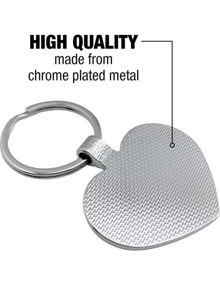 Llavero Corazón We Bare Bears con Tapa de Resina 4.6 cm