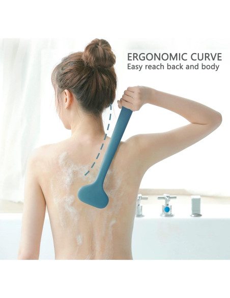 Cepillo de Cuerpo GREENRAIN Mango Largo Exfoliación Suave 35.5 cm