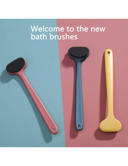 Cepillo de Cuerpo GREENRAIN Mango Largo Exfoliación Suave 35.5 cm