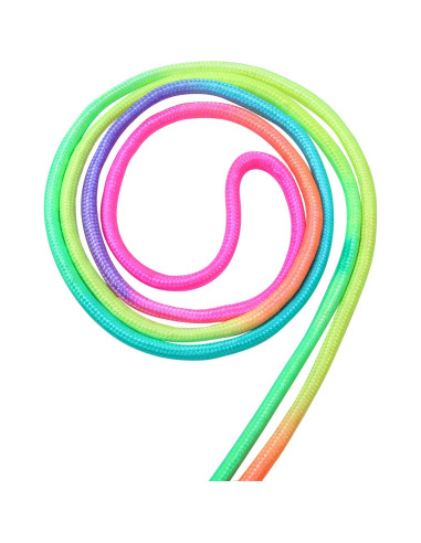 Cuerdas de Saltar Arcoíris Elcoho - 10 Piezas 2.2m Ajustables