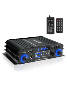 Amplificador de Audio Bluetooth 5.0 JIAATGA S-288 4 Canales 1200W