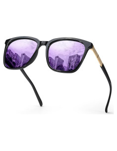 Gafas de sol cuadradas SIPHEW para mujeres UV400 54mm