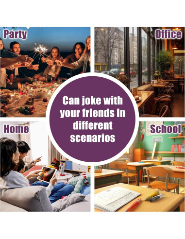 3 Hacedores de Ruido de Grillo MUUPEG - 16 Sonidos, Compactos