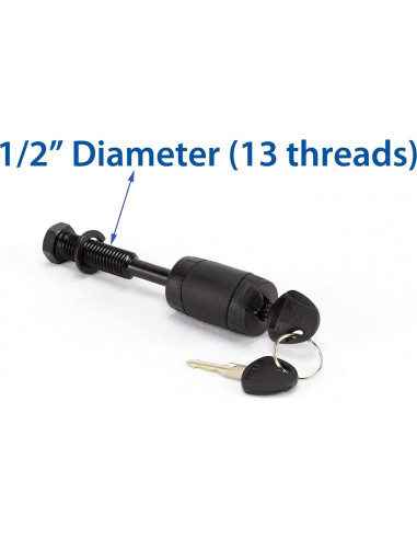 Cerradura de Enganche Roscada Heininger 1.25" y 2" Anti-Balanceo