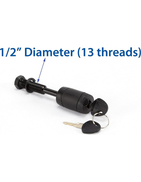 Cerradura de Enganche Roscada Heininger 1.25" y 2" Anti-Balanceo