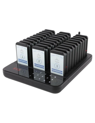 Sistema de Llamada Inalámbrico AGJ 30 Pagers para Restaurantes