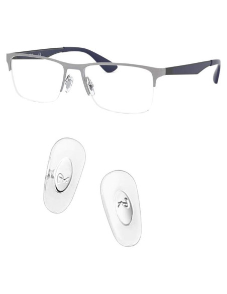 Almohadillas de nariz RayBan RB6335 RB3549 RB4071 Plata