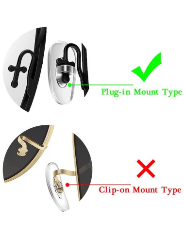 Almohadillas de nariz RayBan RB6335 RB3549 RB4071 Plata