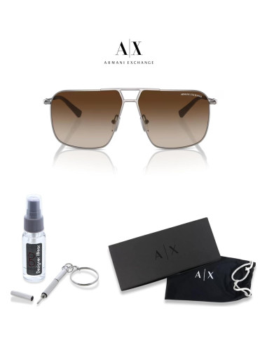 Gafas de Sol Aviador Armani Exchange AX2050S Polarizadas