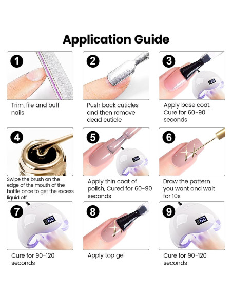 Set de 2 Gel Liner Metálico RARJSM Plata y Bronce Oro 8ml