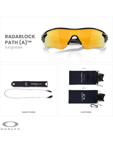 Gafas de Sol Oakley Radar Lock Path OO9206 Prizm 24k Polarizado