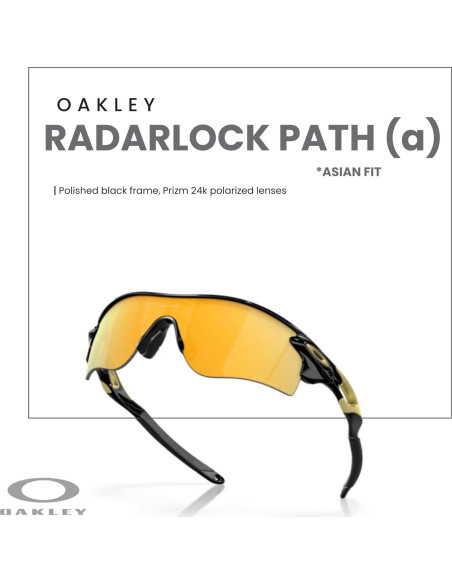 Gafas de Sol Oakley Radar Lock Path OO9206 Prizm 24k Polarizado