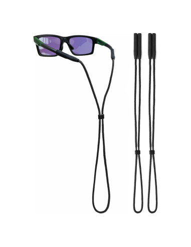 Correa Ajustable para Gafas 80Days - Nylon y Silicona, 2 Pcs