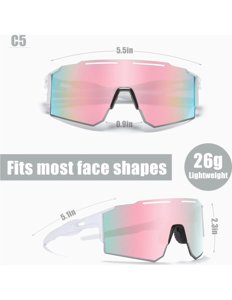 Gafas de sol polarizadas YUNBLL&KO UV400 para ciclismo