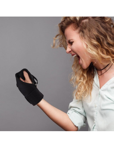 Guantes de Rehabilitación de Dedos Minkissy Suaves y Transpirables