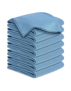 Paños de limpieza de microfibra YoulerTex 8 unidades 45x45 cm