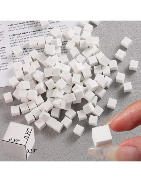 100 Esponjas Suaves para Uñas Ombre + Bolígrafo Agarre Sotong