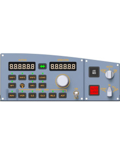 Panel de Gestión de Radio WINGFLEXSIM A320RMP CUBE para Simulador de Vuelo 2