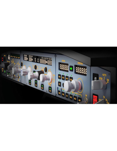 Panel de Gestión de Radio WINGFLEXSIM A320RMP CUBE para Simulador de Vuelo