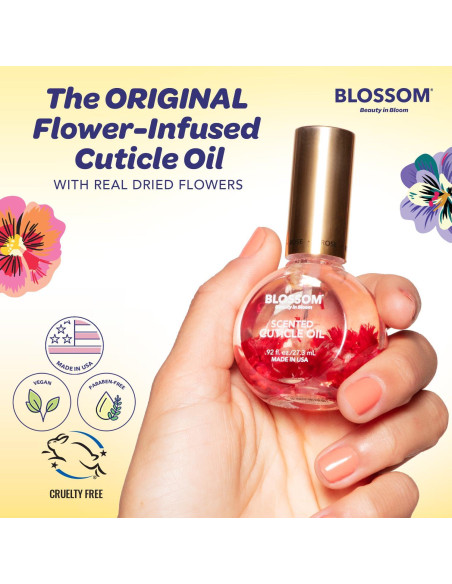 Aceite de Cutícula Blossom Aromatizado 21.26ml - Set de 3