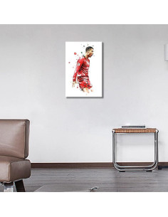 Arte en Lienzo Cristiano Ronaldo TISHIRON 30x45 cm Decoración 2