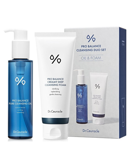 Dúo de Limpieza Facial Dr.Ceuracle Pro Balance - Aceite y Espuma