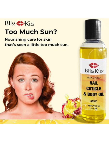 Aceite Hidratante para Uñas y Cutículas Bliss Kiss 113.4 ml