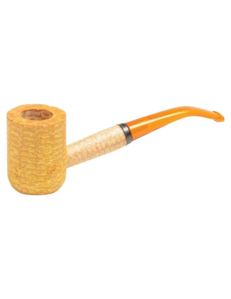 Pipa de maíz Missouri Meerschaum Legend con boquilla doblada