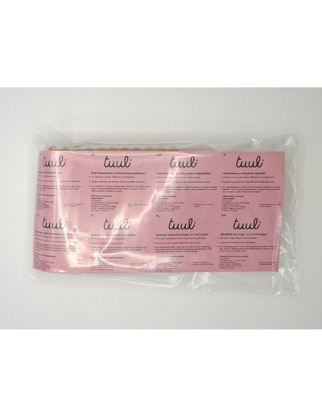 Rodillo de Masaje Facial de Madera Tuuli Set de 2 - 18x4cm y 11x3cm