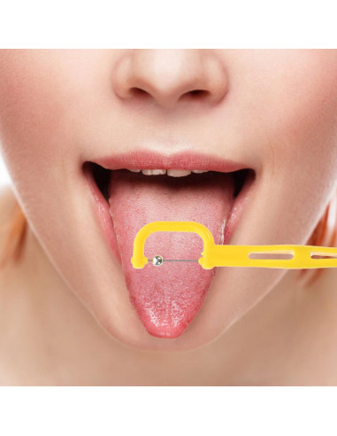 Garneck 4 Piezas Entrenador Muscular Oral para Terapia del Habla