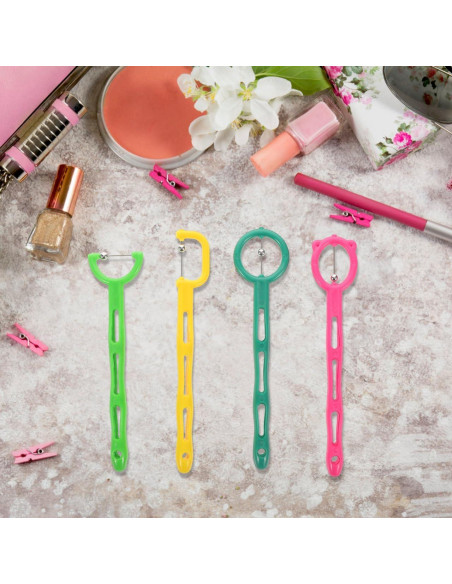 Garneck 4 Piezas Entrenador Muscular Oral para Terapia del Habla