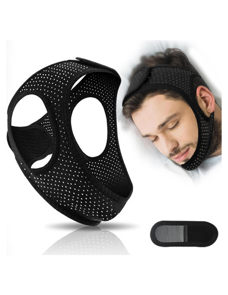 Correa para Barbilla Anti Ronquidos Gnaye 62CM Ajustable