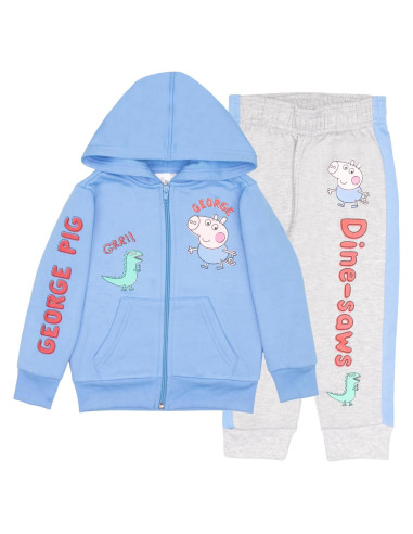 Conjunto de Forro Polar 2 Piezas Peppa Pig George 4 Años