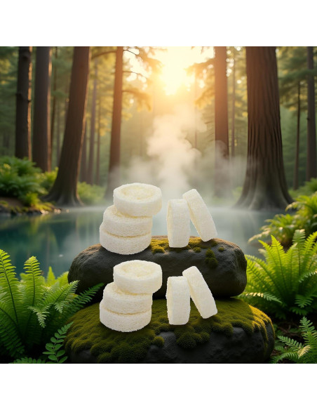 10 Rodajas de Luffa Natural Exfoliante para Jabón - GANPUB