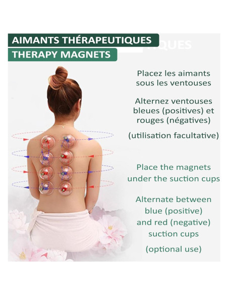 Kit de Ventosas Uplife 24 Copas para Masaje y Terapia